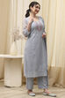 Pch Cotton Schiffly Unstitched Suit Set image number 6