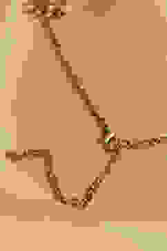 Mint Green Alloy Necklace Set image number 3