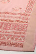 Baby Pink Chanderi Blend Unstitched Suit set image number 4