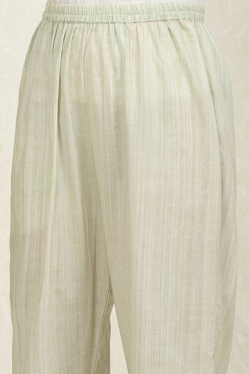 Metallic Cotton Digital Print Unstitched Suit Set image number 3