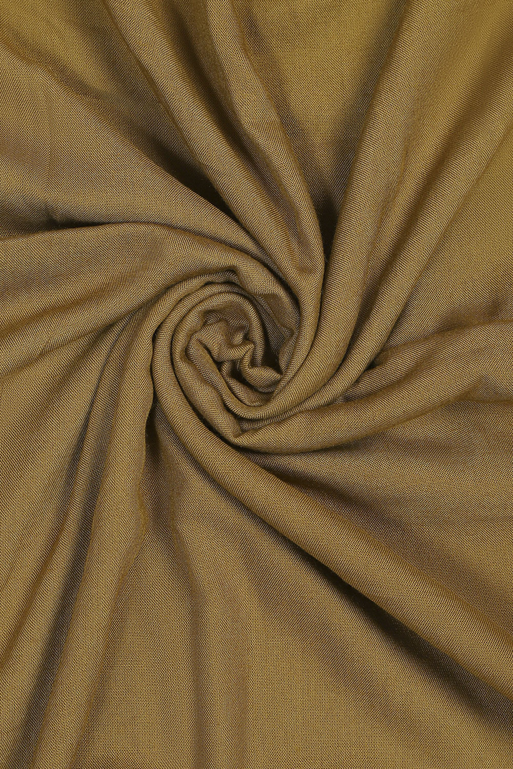 Mustard Green Cotton Printed Unstitched Suit Set image number 2