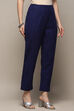 Off White Slub Pants image number 3