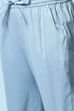 Pink Cotton Blend Capris image number 1