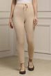 Almond Beige Acrylic Pants image number 0