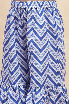Navy Cotton Garara Set image number 2