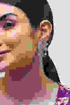 Light Pink Alloy Drop & Danglers image number 1