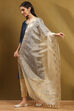 Gold Polyester Dupatta image number 2
