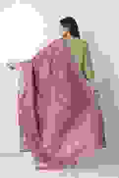 Onion Pink Art Silk Dupatta image number 2