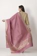Onion Pink Art Silk Dupatta image number 2