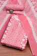 Purple Cotton Screen Printed Unstitched Suit Set image number 0