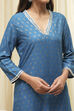 Fuschia Rayon Straight Kurta Pant Suit Set image number 1