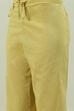 Beige Solid Cotton Straight Kurta Palazzo Suit Set image number 2