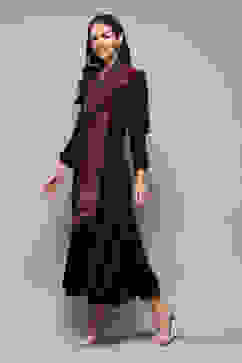 Red Polyester Printed Dupatta image number 0