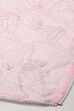 Baby Pink Organza Unstitched Suit set image number 4