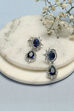 Navy Brass earrings image number 0