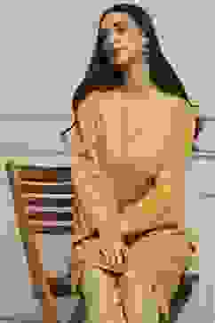 Yellow Rayon Straight Printed Kurta image number 0