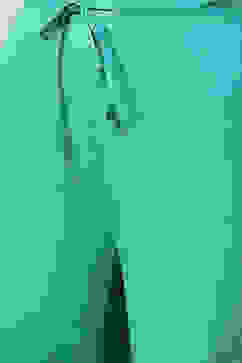 Turquoise Viscose A-Line Kurta Palazzo Suit Set image number 2