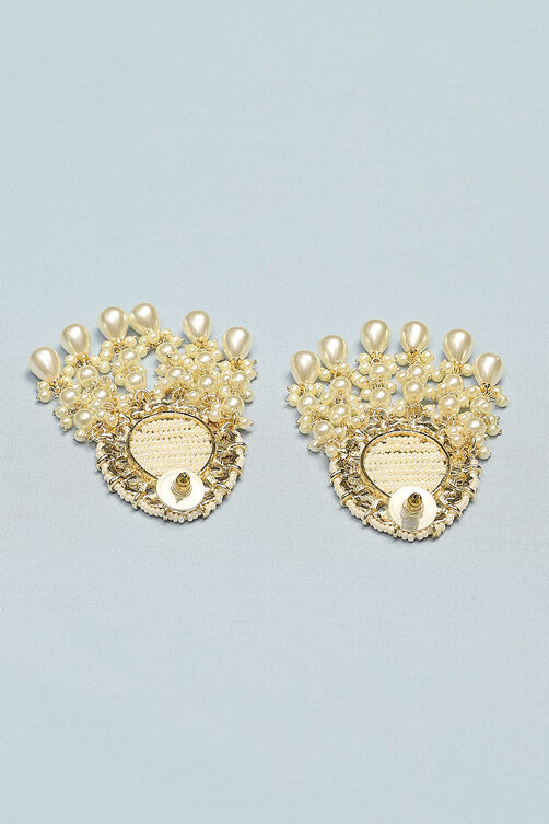 Pearl Alloy Earrings image number 2