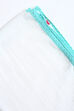 Sea Blue Cotton Straight Kurta Cropped Palazzo Suit Set image number 5