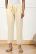 Rust Solid Mid-Rise Straight Palazzo Pants image number 4