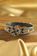 Navy Brass Oxidised Bangles image number 2