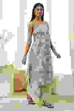 Green Cotton Floral Strappy Straight Kurta Set image number 5