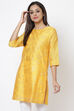 Blue Art Silk Short Yarndyed Kurti image number 2