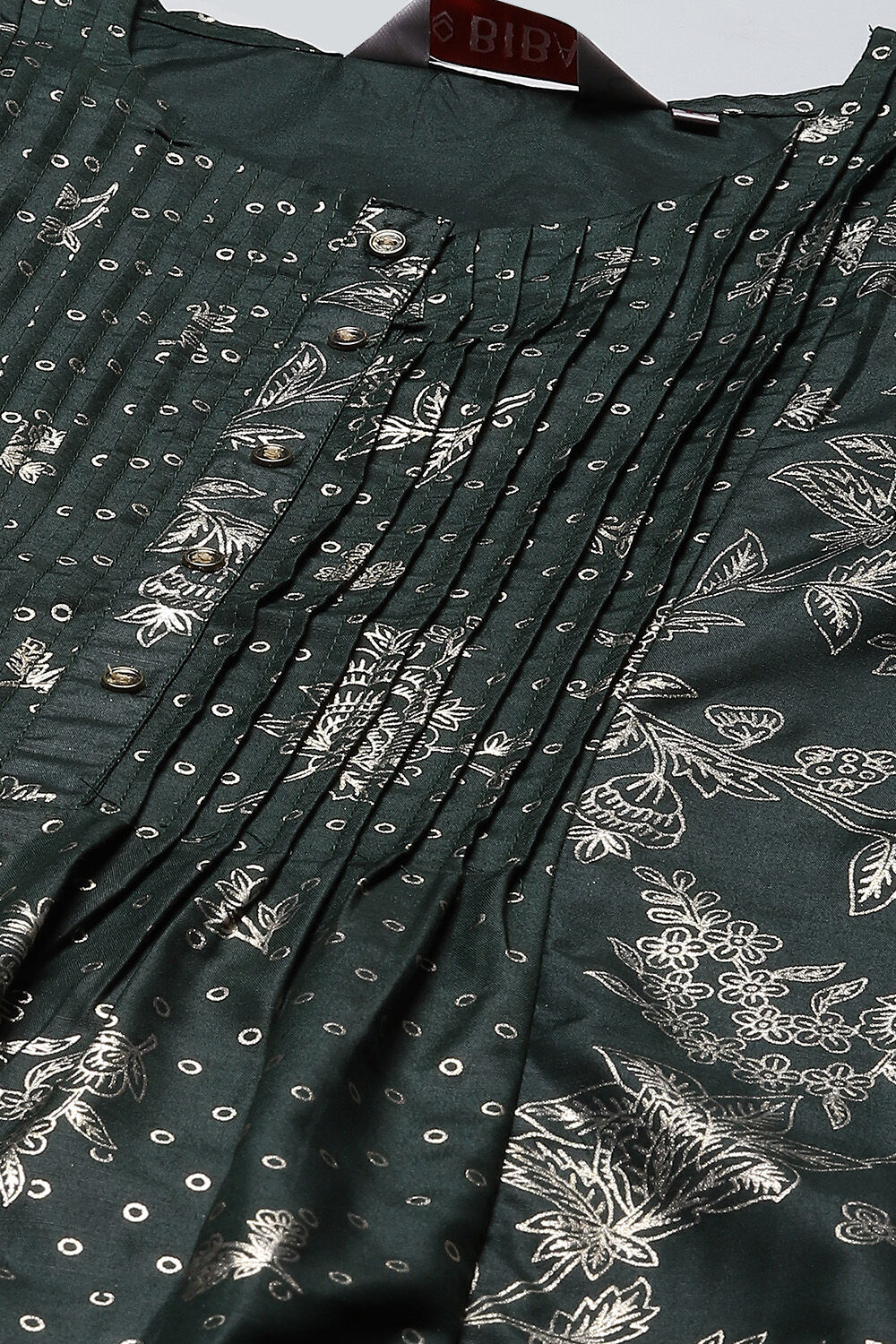 Fuschia Art Silk Flared 2 Piece Set image number 1