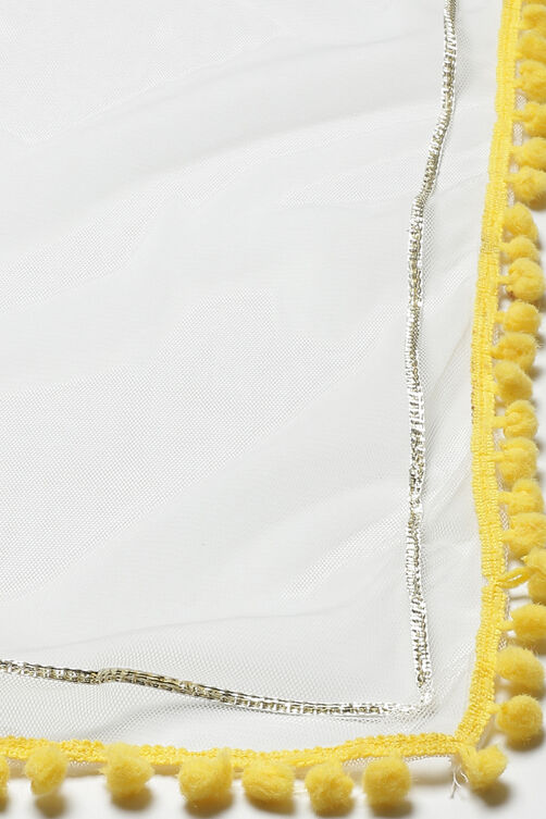 Yellow Cotton Straight Straight Kurta Palazzo Suit Set image number 2
