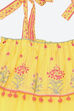 Yellow Cotton Tired Dress image number 1