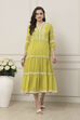 Lime Tiered Dress