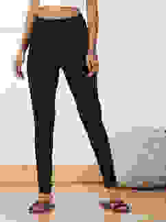 Black Cotton Blend Solid Churidar image number 4