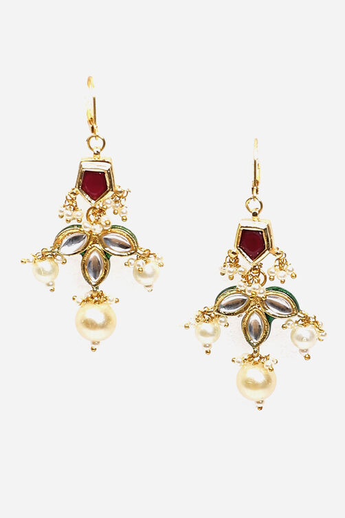 Red Earrings image number 2