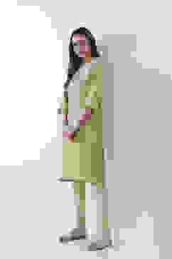 Gold Nylon Blend Leggings image number 0