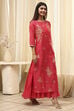 Black Poly Chanderi  Dress image number 4