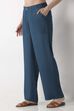 Natural Viscose Blend Loose Pants image number 2