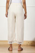 Black Rayon Regular Solid Palazzo image number 5
