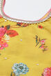 Lime Yellow Art Silk Lehenga Set image number 1