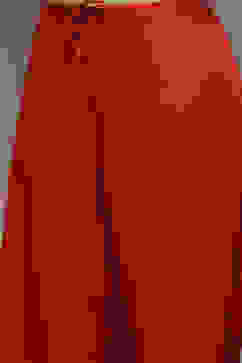 Red Polyester Anarkali Kurta Palazzo Suit Set image number 2