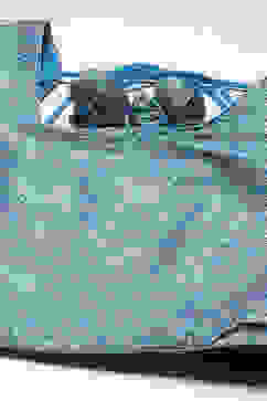 Turquoise Art Silk Straight Kurta Lehenga Suit Set image number 1