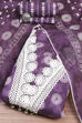 Indigo Cotton Unstitched Suit Set image number 0