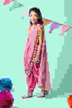 Violet Cotton Straight 3 Piece Set image number 5