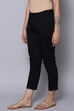 Black cotton lycra Pants image number 0