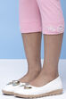 Black Cotton Lycra Capris image number 1