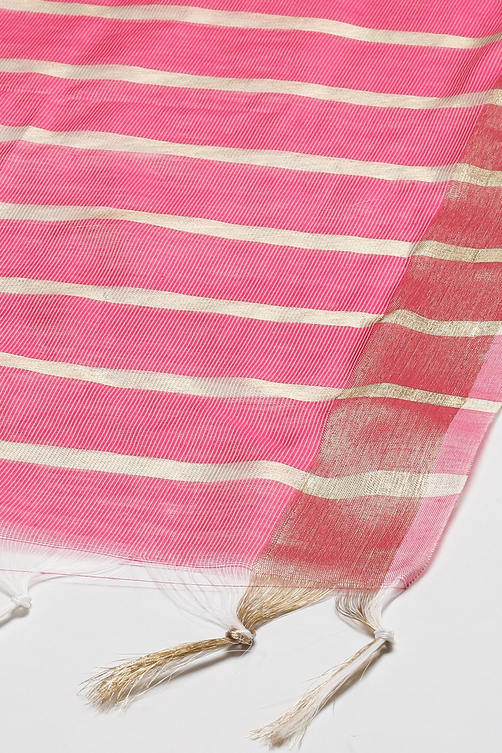 Beige Rayon Straight Kurta Pant Suit Set image number 3