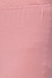 Peach Cotton Girls Tiered Kurta Churidar Suit Set image number 3