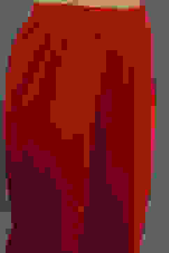 Rohit Bal Red Silk Chanderi Floral Printed Straight Kurta Set image number 2