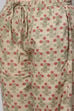 Green Straight Cotton Three Piece Printed Sleepwear Set image number 2