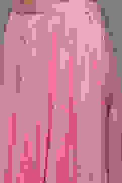 Pink Cotton Blend Anarkali Embroidered Kurta Suit Set image number 2