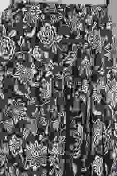 Indigo Cotton Printed Straight Kurta Set image number 2